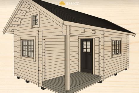 stuga 25 kvm med loft