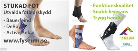 stukning fot behandling