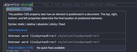 stylelint complains about :global selector #443 - Github