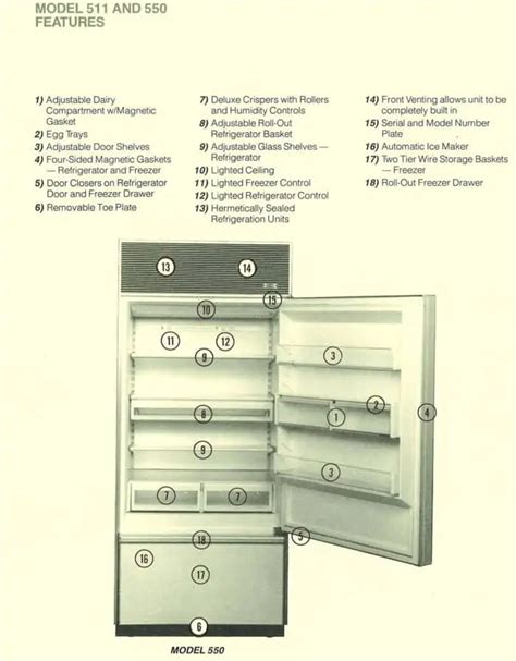 Sub Zero Model 550 Service Manual