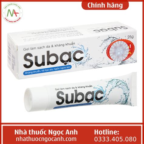 subac | Gel bi Su Bc khng khun lm