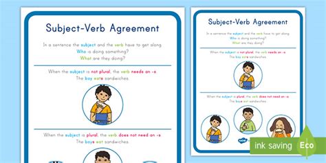 Subject Verb Agreement Ks2 Resources Twinkl Noun Verb Agreement Worksheet - Noun Verb Agreement Worksheet