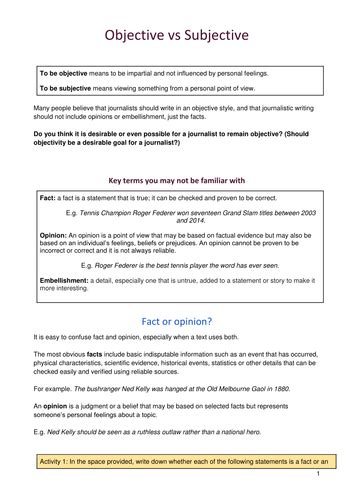 Subjective Vs Objective Worksheet   What Does Writing Is Subjective Mean Jami Gold - Subjective Vs Objective Worksheet