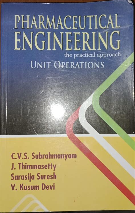 Subramanyam Text Pharmaceutical Engineering