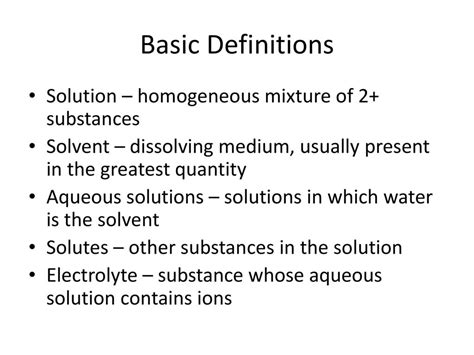 Substance Whose Water Solution Is A Good Conductor Of Electricity
