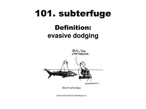 Subterfuge Definition