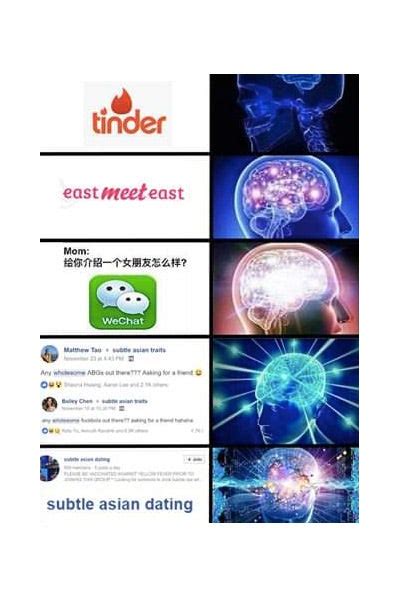 subtle asian dating memes