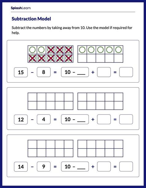 Subtract By Using Split Strategy Math Worksheets Splashlearn Split Strategy Subtraction - Split Strategy Subtraction