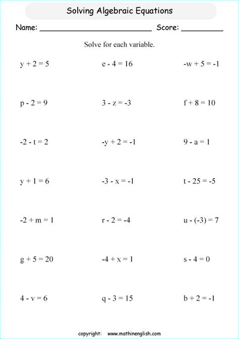 Subtract Integer Worksheets Subtract Linear Expressions Worksheet - Subtract Linear Expressions Worksheet