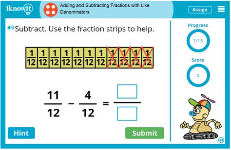 Subtracting Fractions Games Online Splashlearn Substracting Fractions - Substracting Fractions