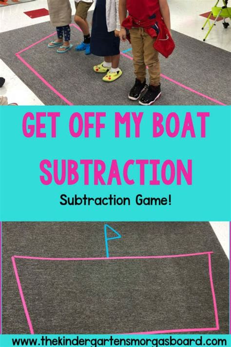 Subtraction Activities Get Off My Boat The Subtraction Activities - Subtraction Activities