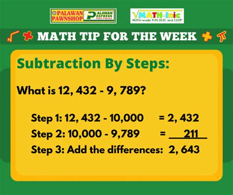 Subtraction By Steps Math Inic Step By Step Subtraction - Step By Step Subtraction
