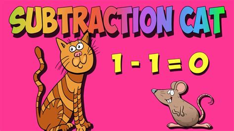Subtraction Cat Mr R U0027s World Of Math Subtraction Cat - Subtraction Cat