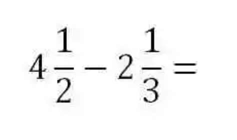 Subtraction Of Mixed Fractions Phoneia Subtraction Of Mixed Fractions - Subtraction Of Mixed Fractions
