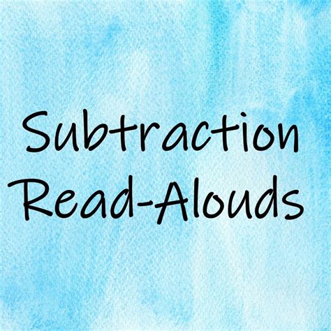 Subtraction Read Aloud   The Meaning Of Subtraction Mathminds - Subtraction Read Aloud