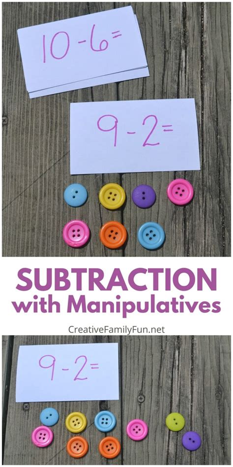 Subtraction Subtraction With Manipulatives - Subtraction With Manipulatives
