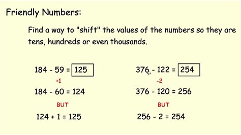 Subtraction Theschoolrun Friendly Number Strategy For Subtraction - Friendly Number Strategy For Subtraction