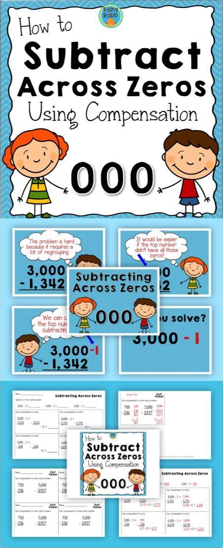 subtraction with regrouping across zeros powerpoint