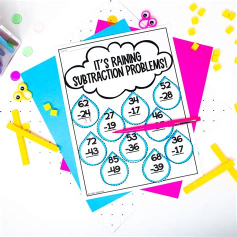 Subtraction With Regrouping Amy Lemons Subtraction Rhymes - Subtraction Rhymes