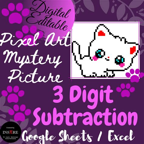 Subtraction With Regrouping Kitten Math Game Subtraction Cat - Subtraction Cat