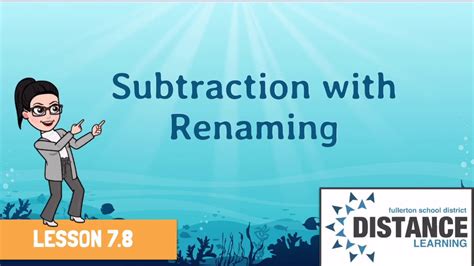 Subtraction With Renaming Lesson 7 8   Another Way To Subtract Marilyn Burns Math - Subtraction With Renaming Lesson 7.8