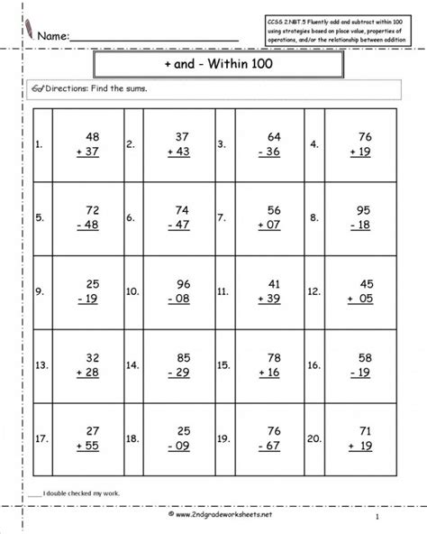 Subtraction Worksheets Common Core Sheets Common Core Subtraction - Common Core Subtraction