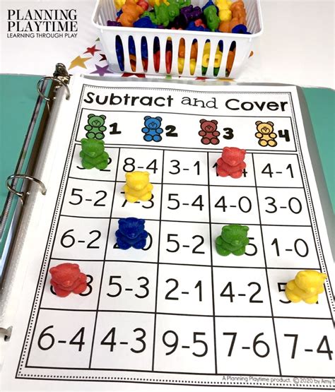 Subtraction Worksheets Planning Playtime Subtraction Lesson Plans For Kindergarten - Subtraction Lesson Plans For Kindergarten