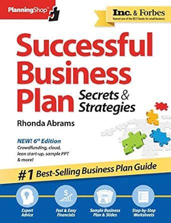 Full Download Successful Business Plan Secrets Strategies Planning Shop 