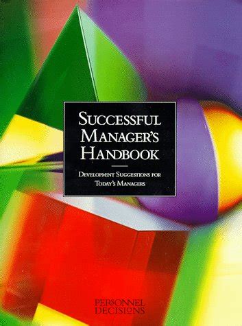Read Online Successful Managers Handbook Development Suggestions For Todays Managers 