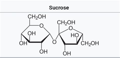 Sucrose Haworth Structure