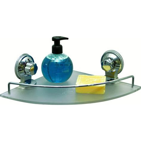 Suction Cup Shower Basket Chrome