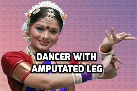 sudha chandran dance broken be kidding shown
