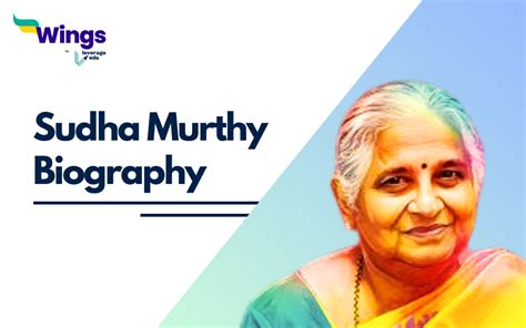 sudha murthy biography template