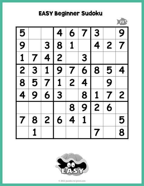 Sudoku For Beginners