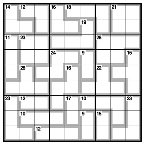 sudoku killer da stampare