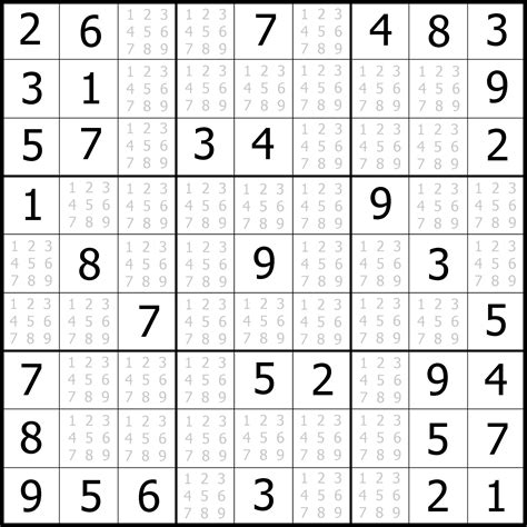 Download Sudoku Puzzle With Answer Key 
