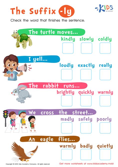 Suffix Ly Worksheet   Suffix Worksheets - Suffix Ly Worksheet