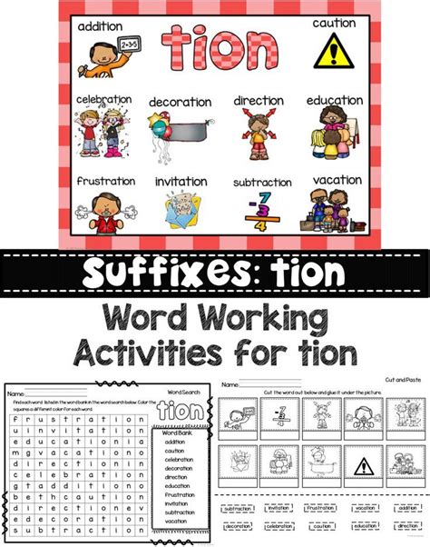 Suffix U0027tionu0027 Words Busyteacher Suffix Tion Worksheet - Suffix Tion Worksheet