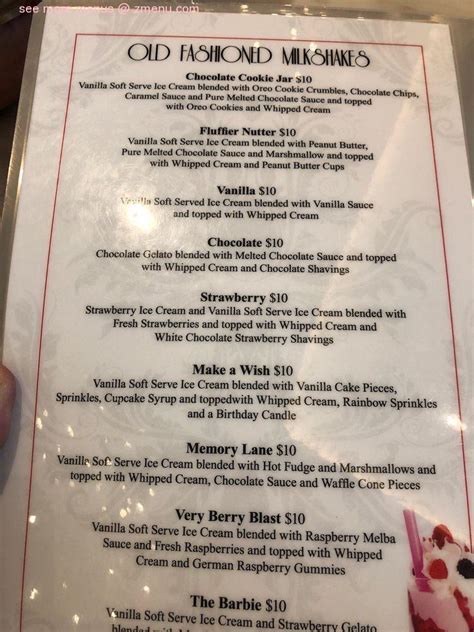 sugar factory foxwoods casino menu hoqt canada