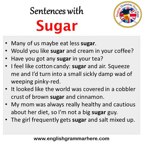 sugar rush in a sentence