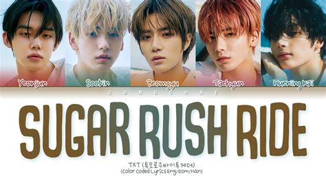 sugar rush ride lyrics english 