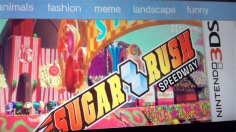 sugar rush speedway 3ds rom