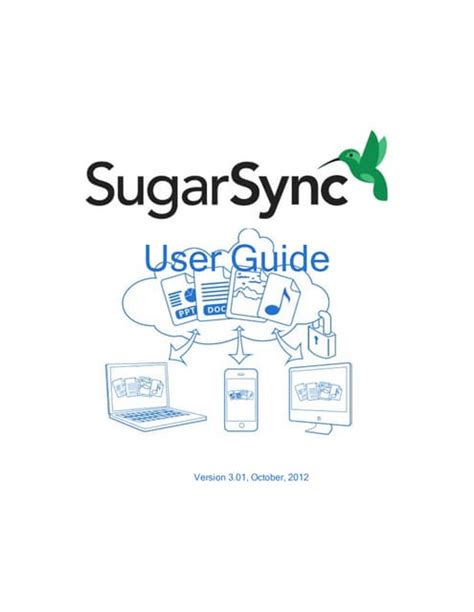 Read Online Sugar Sync User Guide 