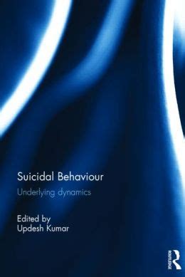 Suicidal Behaviour Underlying Dynamics