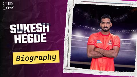sukesh hegde biography examples