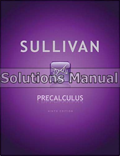 Full Download Sullivan Precalculus 9Th Edition Solutions Manual 