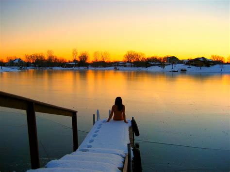 Sultry Snow Nude