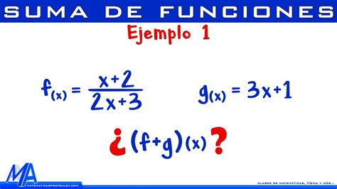 Suma De Funciones