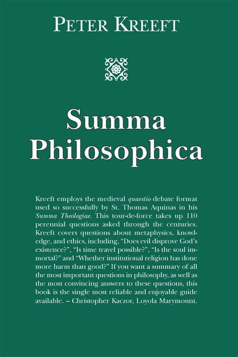 Read Online Summa Philosophica 