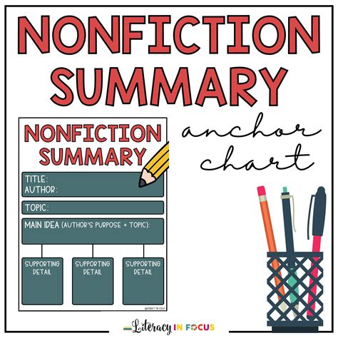 summarization graphic organizer nonfiction